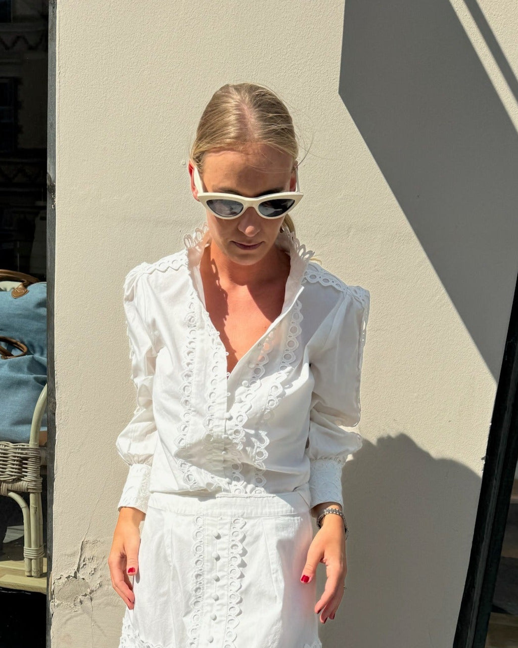 YASJANE Shirt - Star White